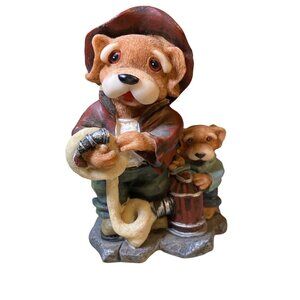 Fireman Fire Dog with Water Hose   Fire Extinguisher   Fire Hat